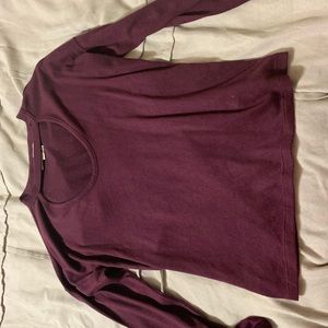 Long sleeved sweater top